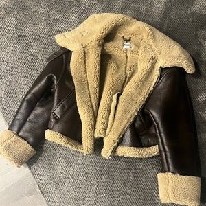 Zara Faux Fur Coat